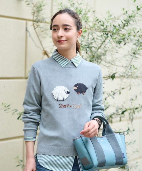 CARA O CRUZ / キャラ・オ・クルス ニット・セーター | 【質感のいい】羊ニット【ZEGNA BARUFFA】 | 詳細2