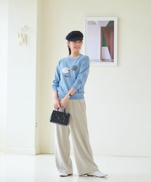 CARA O CRUZ / キャラ・オ・クルス ニット・セーター | 【質感のいい】羊ニット【ZEGNA BARUFFA】 | 詳細20