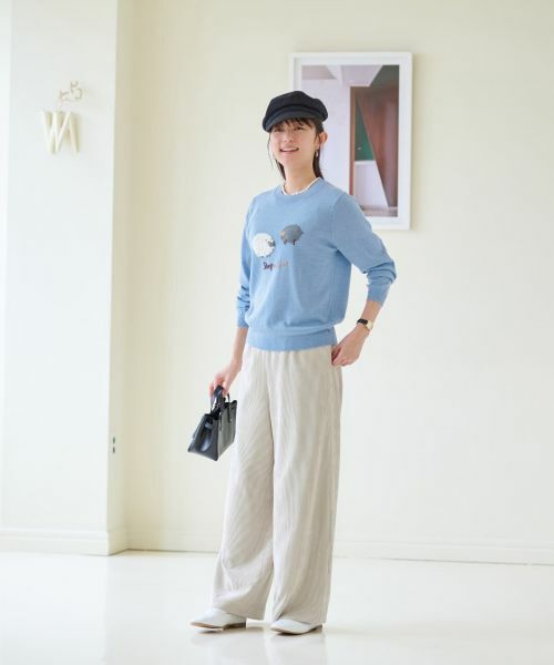 CARA O CRUZ / キャラ・オ・クルス ニット・セーター | 【質感のいい】羊ニット【ZEGNA BARUFFA】 | 詳細21