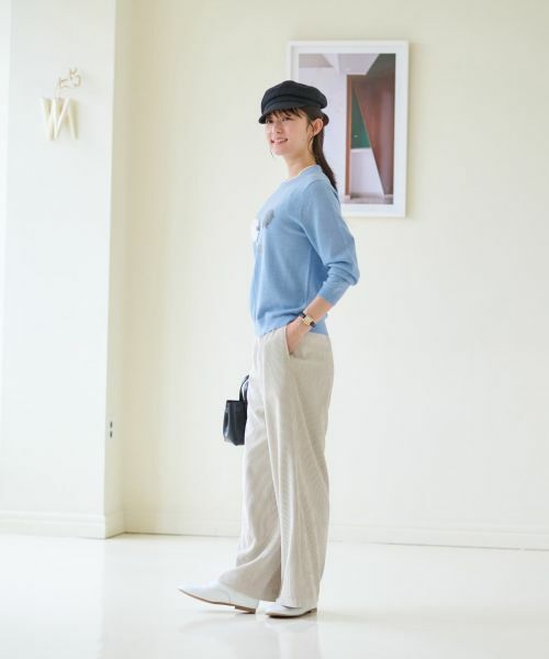 CARA O CRUZ / キャラ・オ・クルス ニット・セーター | 【質感のいい】羊ニット【ZEGNA BARUFFA】 | 詳細22