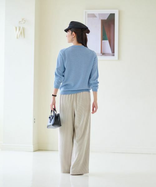 CARA O CRUZ / キャラ・オ・クルス ニット・セーター | 【質感のいい】羊ニット【ZEGNA BARUFFA】 | 詳細23