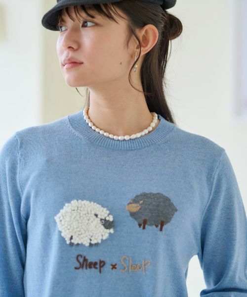 CARA O CRUZ / キャラ・オ・クルス ニット・セーター | 【質感のいい】羊ニット【ZEGNA BARUFFA】 | 詳細24