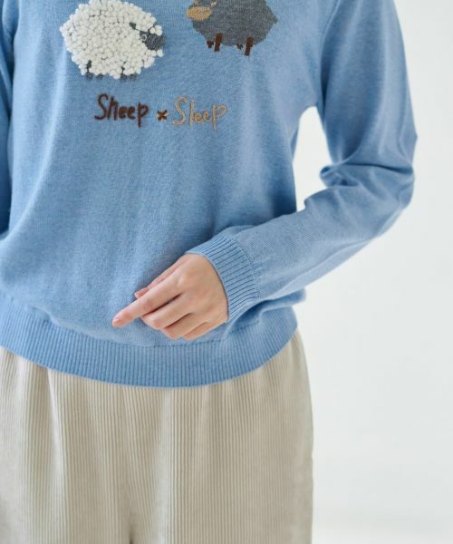 CARA O CRUZ / キャラ・オ・クルス ニット・セーター | 【質感のいい】羊ニット【ZEGNA BARUFFA】 | 詳細25