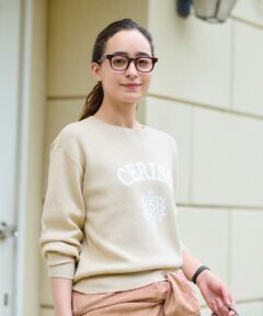 CARA O CRUZ / キャラ・オ・クルス ニット・セーター | 洗える ロゴニット