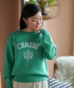 CARA O CRUZ / キャラ・オ・クルス ニット・セーター | 洗える ロゴニット