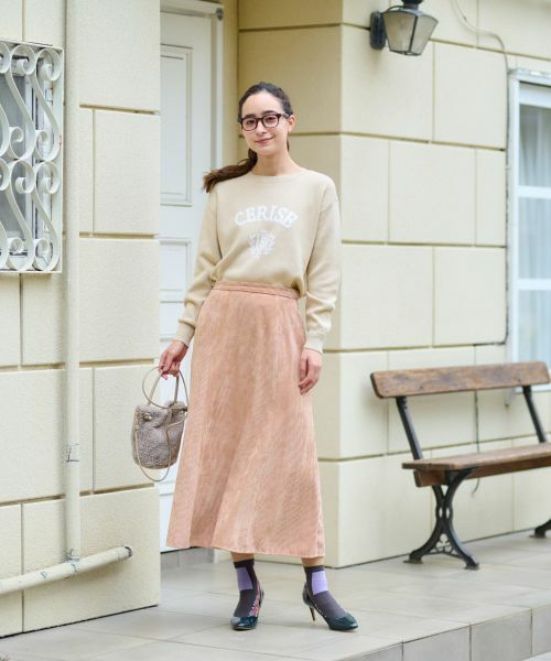 CARA O CRUZ / キャラ・オ・クルス ニット・セーター | 洗える ロゴニット | 詳細19