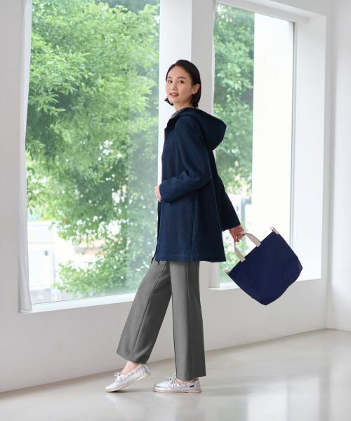 CARA O CRUZ / キャラ・オ・クルス テーラードジャケット | 【あったか】洗える裏起毛 ジップアップのデニムジャケット【CoC by CARA O CRUZ】 | 詳細13