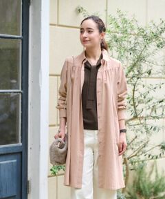 CARA O CRUZ / キャラ・オ・クルス シャツ・ブラウス | 洗える ロングシャツ