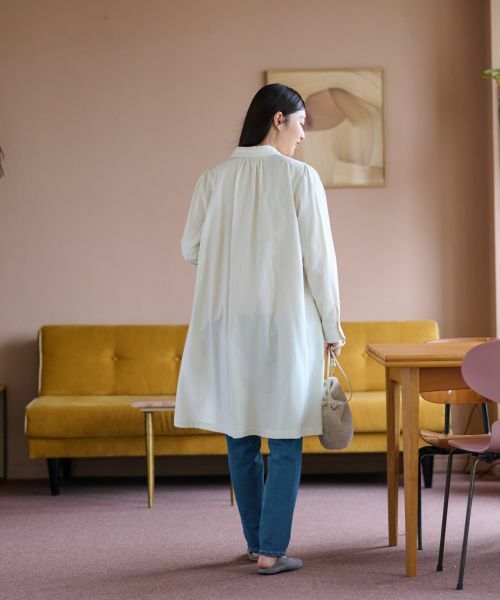CARA O CRUZ / キャラ・オ・クルス シャツ・ブラウス | 洗える ロングシャツ | 詳細22