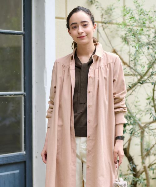 CARA O CRUZ / キャラ・オ・クルス シャツ・ブラウス | 洗える ロングシャツ | 詳細9