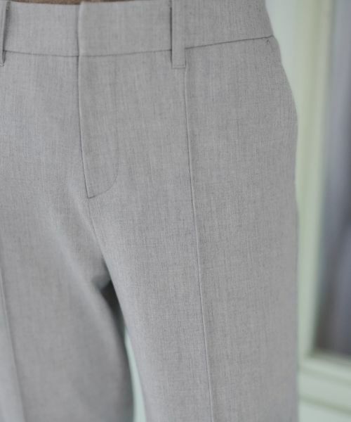 CARA O CRUZ / キャラ・オ・クルス その他パンツ | 洗える 後ろウエストゴム裾リブパンツ | 詳細21