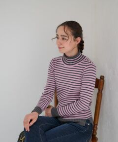 CARA O CRUZ / キャラ・オ・クルス ニット・セーター | 洗える ボーダーニット