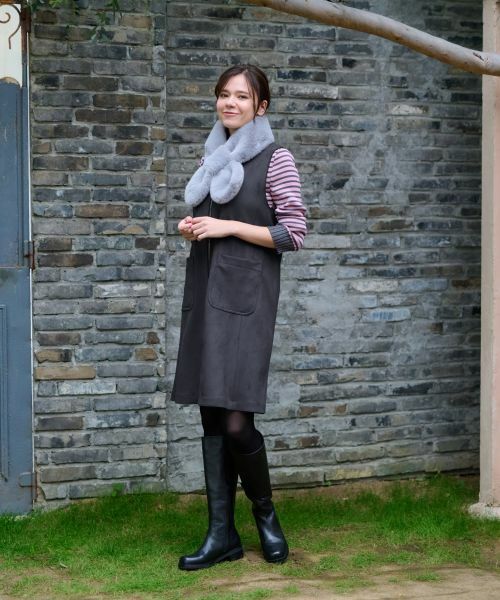 CARA O CRUZ / キャラ・オ・クルス ニット・セーター | 洗える ボーダーニット | 詳細1