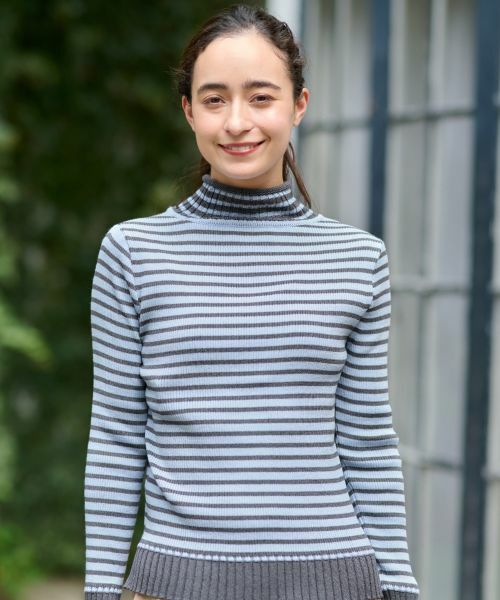 CARA O CRUZ / キャラ・オ・クルス ニット・セーター | 洗える ボーダーニット | 詳細13