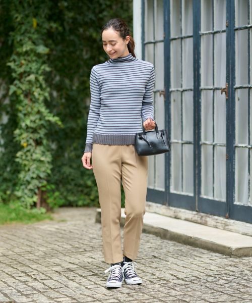 CARA O CRUZ / キャラ・オ・クルス ニット・セーター | 洗える ボーダーニット | 詳細17