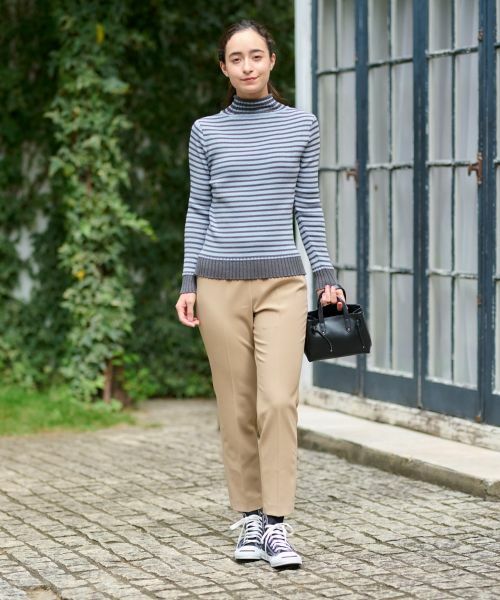 CARA O CRUZ / キャラ・オ・クルス ニット・セーター | 洗える ボーダーニット | 詳細18