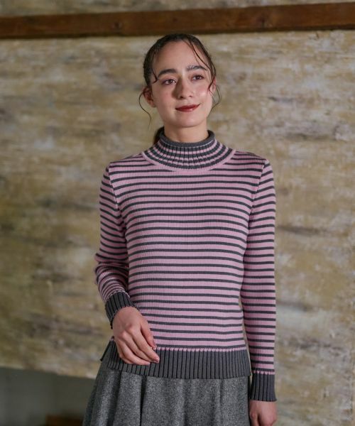 CARA O CRUZ / キャラ・オ・クルス ニット・セーター | 洗える ボーダーニット | 詳細29