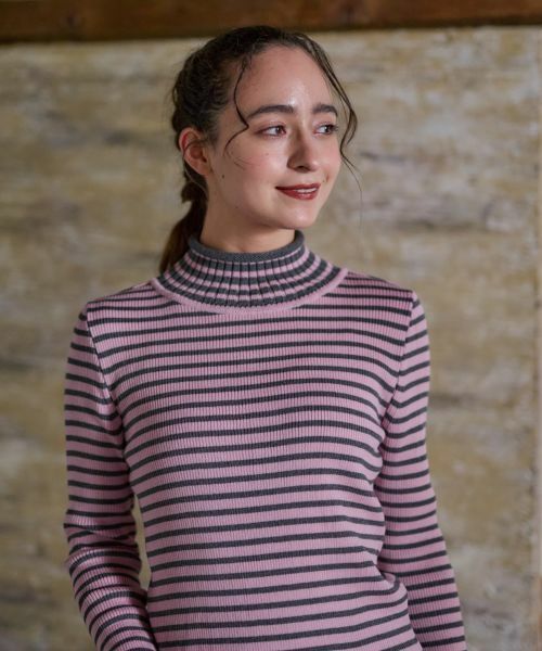 CARA O CRUZ / キャラ・オ・クルス ニット・セーター | 洗える ボーダーニット | 詳細30