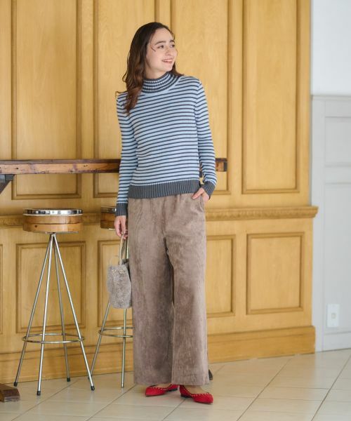 CARA O CRUZ / キャラ・オ・クルス ニット・セーター | 洗える ボーダーニット | 詳細8