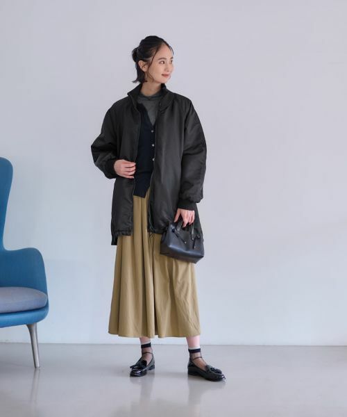 CARA O CRUZ / キャラ・オ・クルス その他アウター | 【防寒】中わたボリュームコート【あったか】 | 詳細11