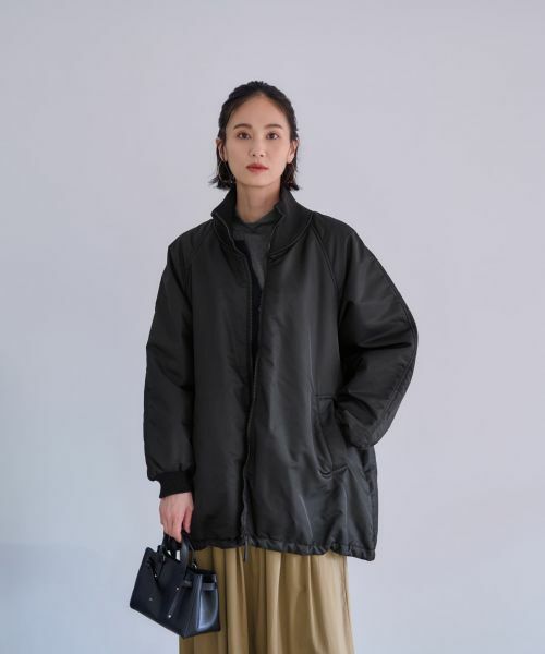 CARA O CRUZ / キャラ・オ・クルス その他アウター | 【防寒】中わたボリュームコート【あったか】 | 詳細2