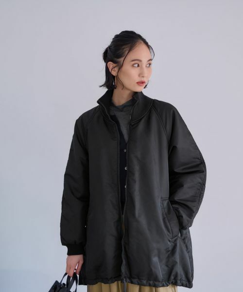 CARA O CRUZ / キャラ・オ・クルス その他アウター | 【防寒】中わたボリュームコート【あったか】 | 詳細3