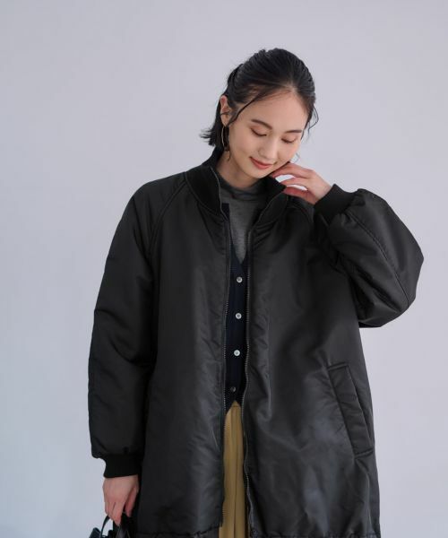 CARA O CRUZ / キャラ・オ・クルス その他アウター | 【防寒】中わたボリュームコート【あったか】 | 詳細5