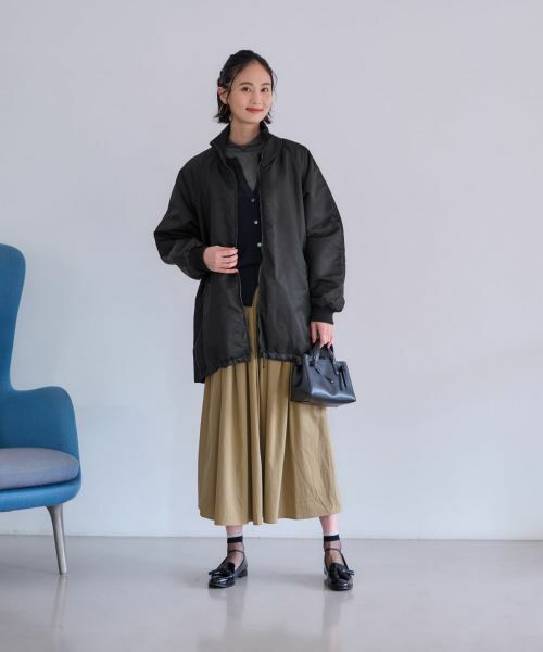 CARA O CRUZ / キャラ・オ・クルス その他アウター | 【防寒】中わたボリュームコート【あったか】 | 詳細8