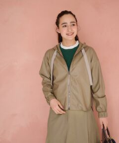 CARA O CRUZ / キャラ・オ・クルス その他アウター | 合皮フーデットブルゾン