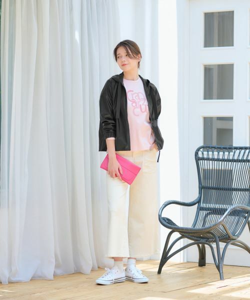 CARA O CRUZ / キャラ・オ・クルス その他アウター | 合皮フーデットブルゾン | 詳細16