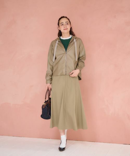 CARA O CRUZ / キャラ・オ・クルス その他アウター | 合皮フーデットブルゾン | 詳細7