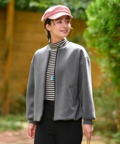 CARA O CRUZ / キャラ・オ・クルス その他アウター | 洗えるノーカラージャケット【セレモニー】【セットアップ】