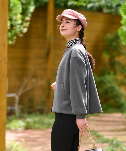 CARA O CRUZ / キャラ・オ・クルス その他アウター | 洗えるノーカラージャケット【セレモニー】【セットアップ】 | 詳細12