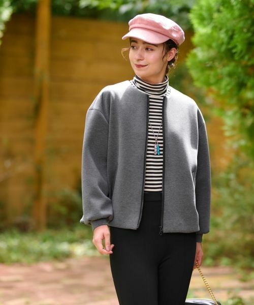 CARA O CRUZ / キャラ・オ・クルス その他アウター | 洗えるノーカラージャケット【セレモニー】【セットアップ】 | 詳細14