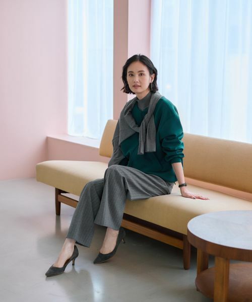 CARA O CRUZ / キャラ・オ・クルス その他アウター | 洗えるノーカラージャケット【セレモニー】【セットアップ】 | 詳細25