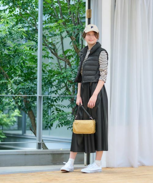 CARA O CRUZ / キャラ・オ・クルス テーラードジャケット | 【防寒】中わたベスト【あったか】 | 詳細19