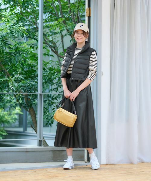 CARA O CRUZ / キャラ・オ・クルス テーラードジャケット | 【防寒】中わたベスト【あったか】 | 詳細20