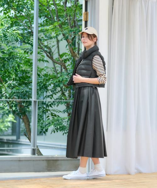 CARA O CRUZ / キャラ・オ・クルス テーラードジャケット | 【防寒】中わたベスト【あったか】 | 詳細22