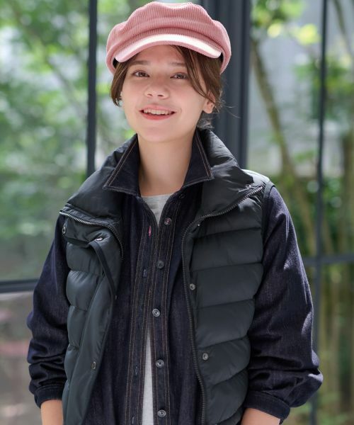 CARA O CRUZ / キャラ・オ・クルス テーラードジャケット | 【防寒】中わたベスト【あったか】 | 詳細24