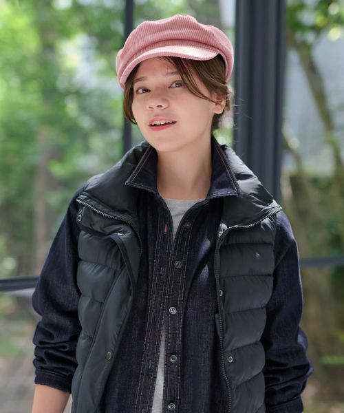 CARA O CRUZ / キャラ・オ・クルス テーラードジャケット | 【防寒】中わたベスト【あったか】 | 詳細25