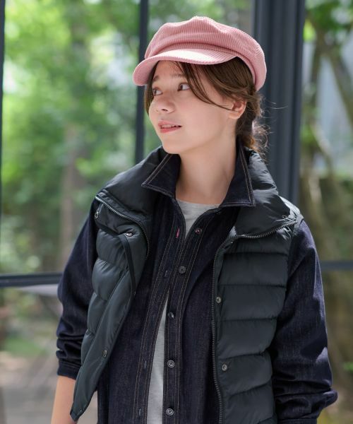 CARA O CRUZ / キャラ・オ・クルス テーラードジャケット | 【防寒】中わたベスト【あったか】 | 詳細26