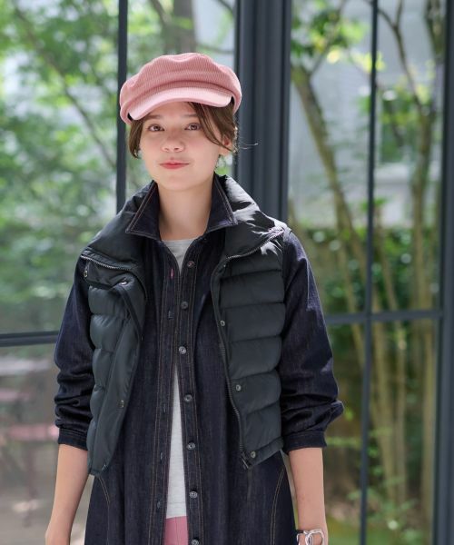 CARA O CRUZ / キャラ・オ・クルス テーラードジャケット | 【防寒】中わたベスト【あったか】 | 詳細27