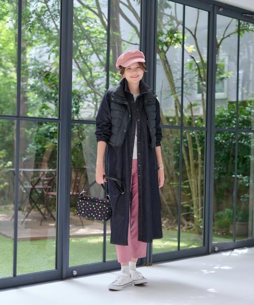 CARA O CRUZ / キャラ・オ・クルス テーラードジャケット | 【防寒】中わたベスト【あったか】 | 詳細29