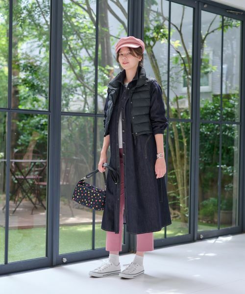 CARA O CRUZ / キャラ・オ・クルス テーラードジャケット | 【防寒】中わたベスト【あったか】 | 詳細30