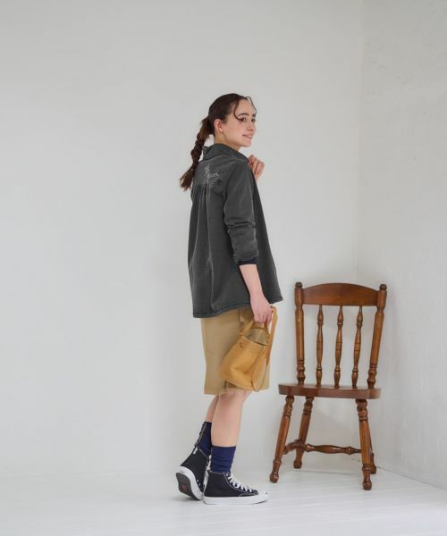 CARA O CRUZ / キャラ・オ・クルス ロング・マキシ丈ワンピース | ベルト付きジャンパースカート【ピンクリボン】 | 詳細30