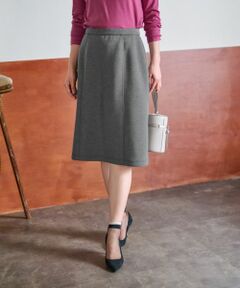 CARA O CRUZ / キャラ・オ・クルス ミニ・ひざ丈スカート | 洗えるウエスト伸縮スカート【セレモニー】【セットアップ】