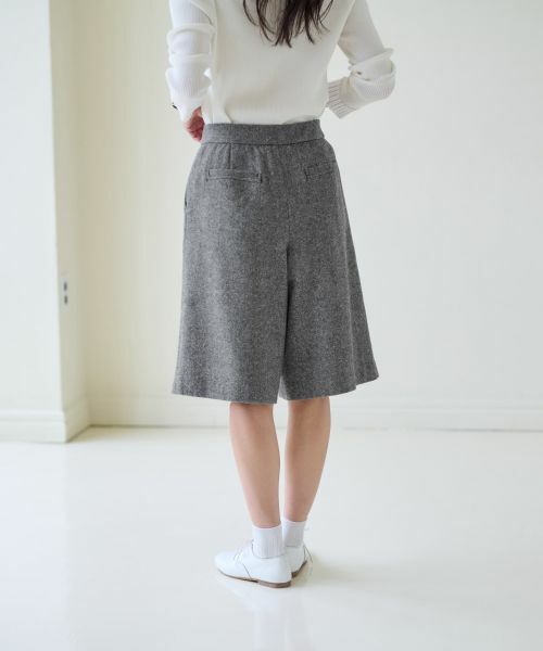 CARA O CRUZ / キャラ・オ・クルス ショート・ハーフ・半端丈パンツ | ウエスト伸縮 ハーフパンツ【ピンクリボン】【セットアップ】 | 詳細26