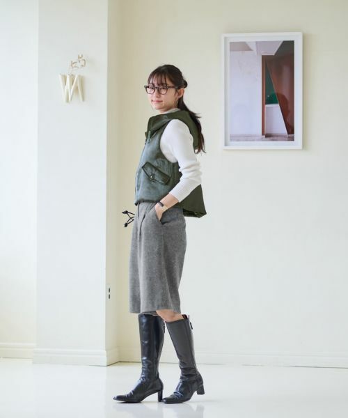 CARA O CRUZ / キャラ・オ・クルス ショート・ハーフ・半端丈パンツ | ウエスト伸縮 ハーフパンツ【ピンクリボン】【セットアップ】 | 詳細30