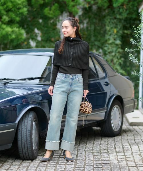 CARA O CRUZ / キャラ・オ・クルス マフラー・ショール・スヌード・ストール | 洗える ニットボレロ【セットアップ】 | 詳細12