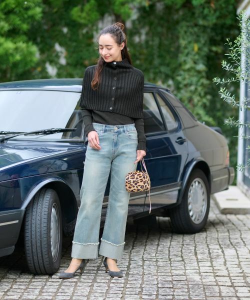 CARA O CRUZ / キャラ・オ・クルス マフラー・ショール・スヌード・ストール | 洗える ニットボレロ【セットアップ】 | 詳細13